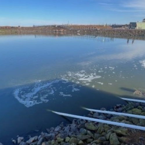 Nanobubble wastewater treatment