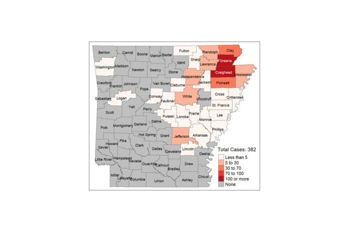 Successfully being Department Mapping Hepatitis A Outbreaks After Unique Publicity Reported In Eastern Arkansas – KFSM 5Newsonline