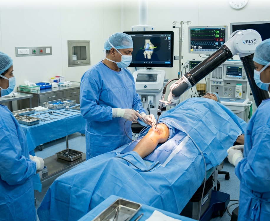 Robotic partial knee replacement in Mumbai