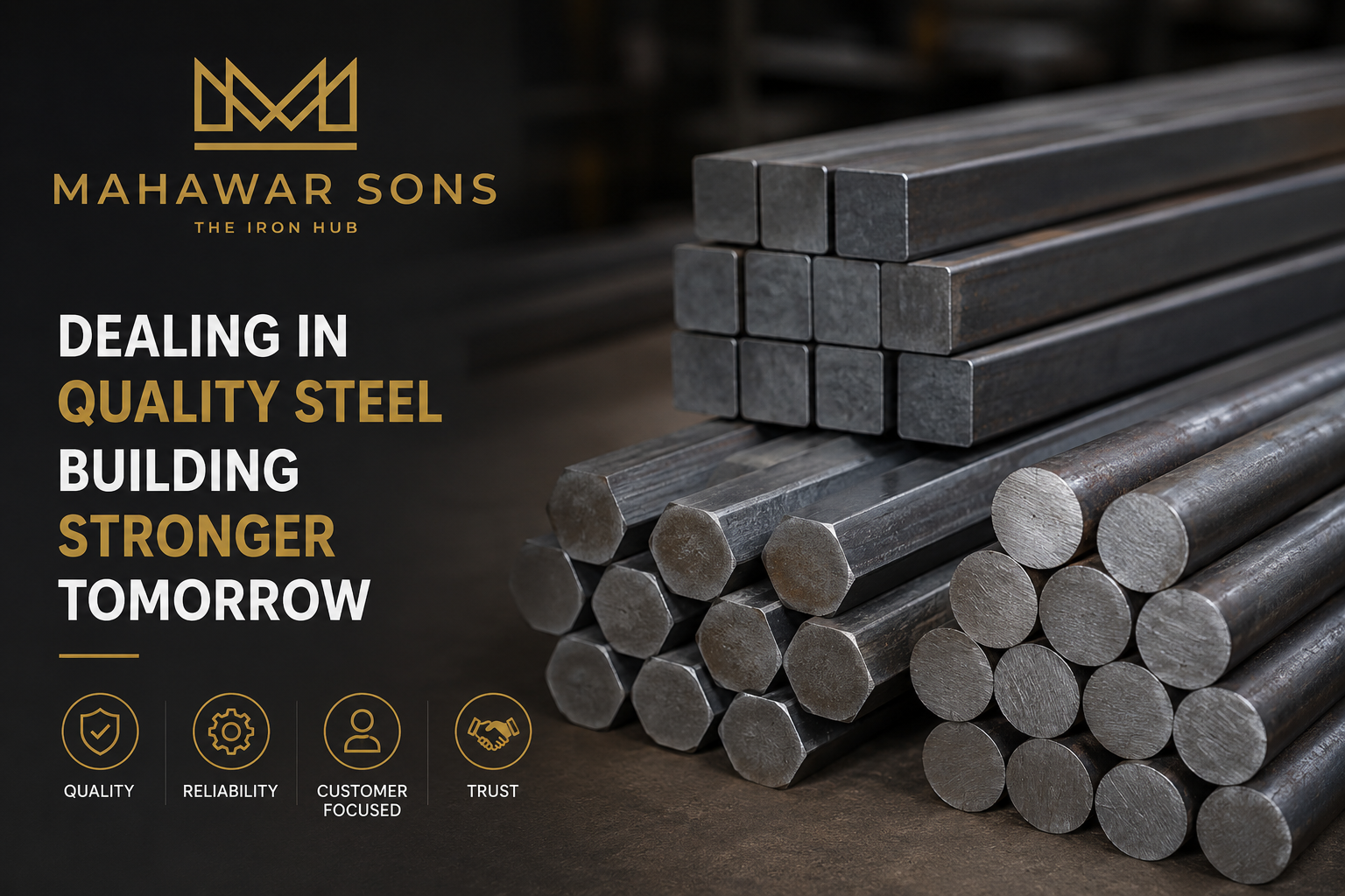 M.S. Hex Bar Suppliers in Mandi Gobindgarh, Punjab