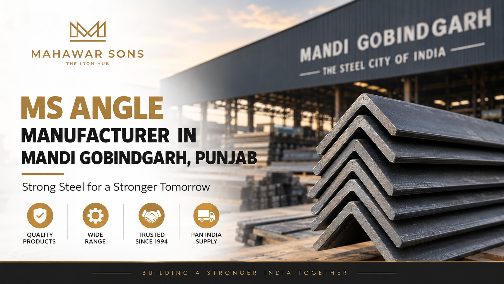 MS Angle manufacturer in Mandi Gobindgarh