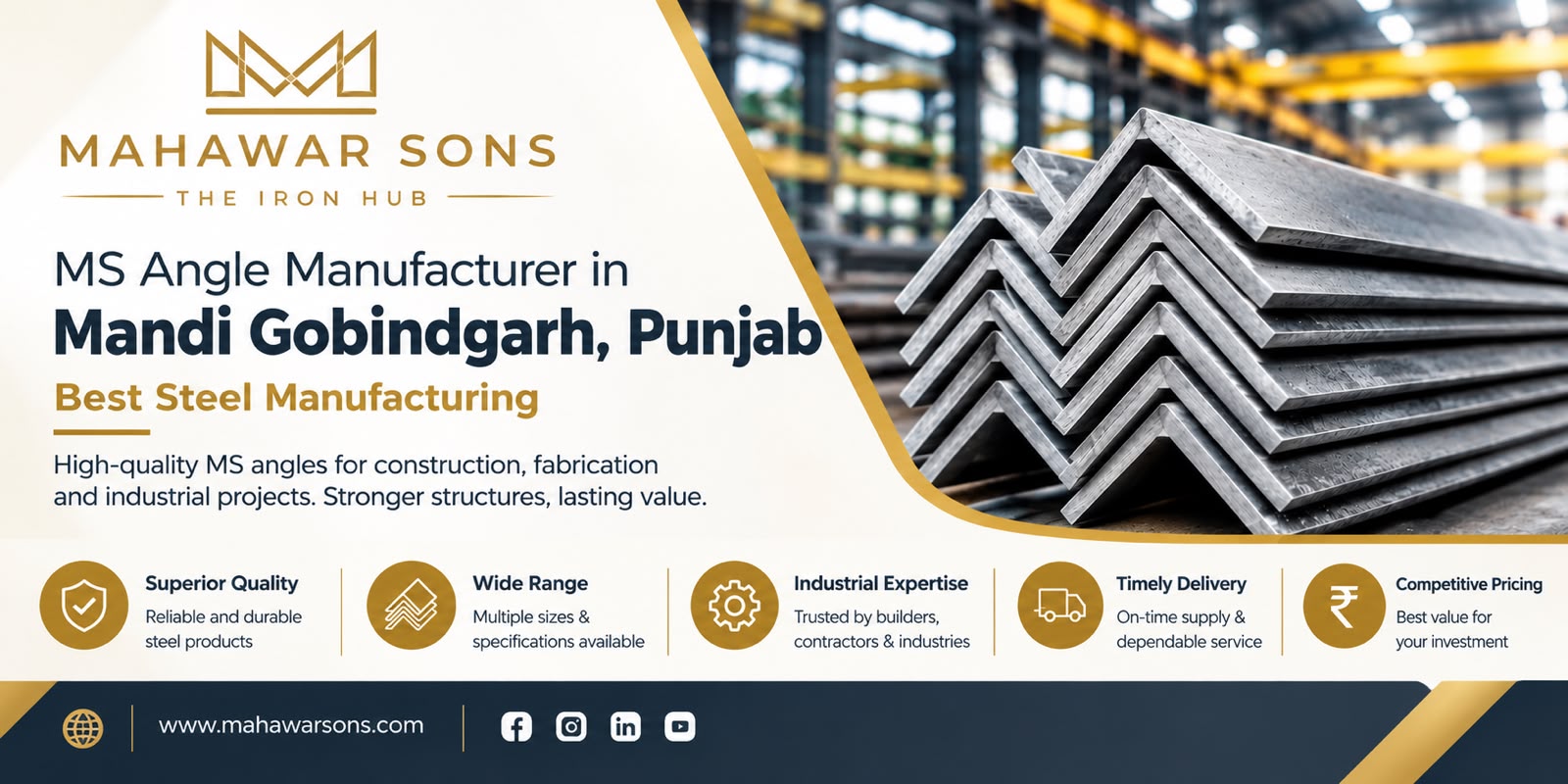 ms Angle manufacturer in mandi gobindgarh punjab